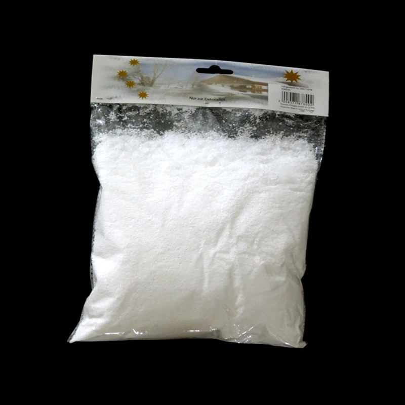 1 шт. Снежинка порошок искусственный снег рождественская елка белый украшения