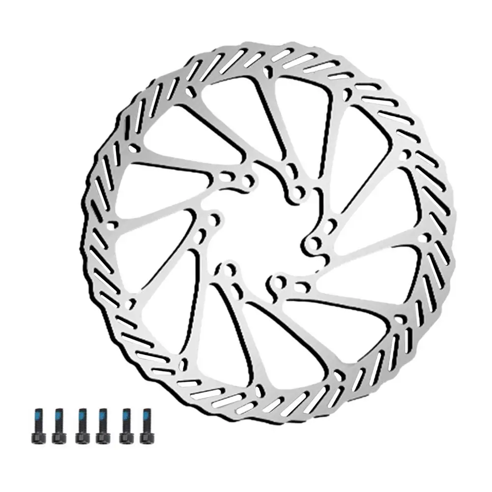 

180MM 6nails Bicycle Disc Brake Rotor With 6 Pcs Screw Mountain Bike Oil Brake Discs Brake Pads Bike Prts Cycling Accessories