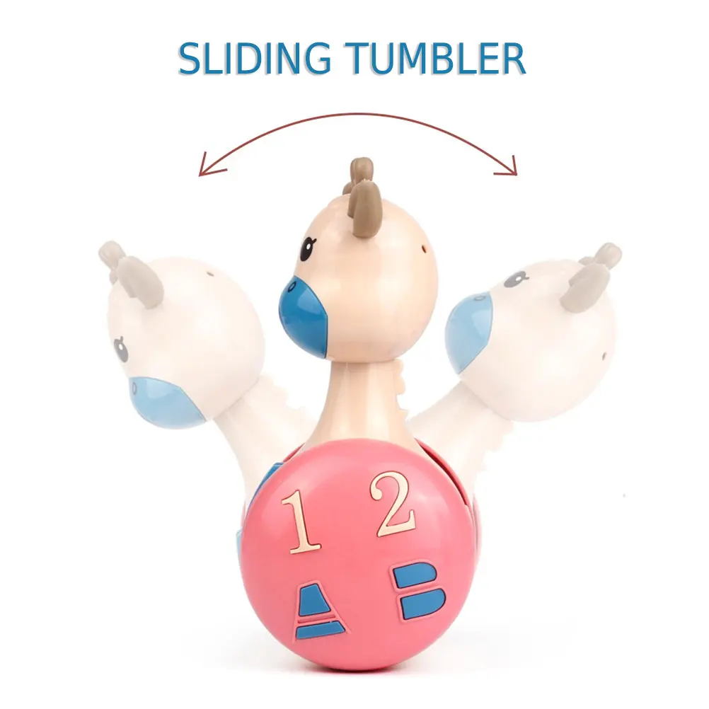 Игрушка-погремушка с жирафом и колокольчиками 1 шт. | Игрушки хобби