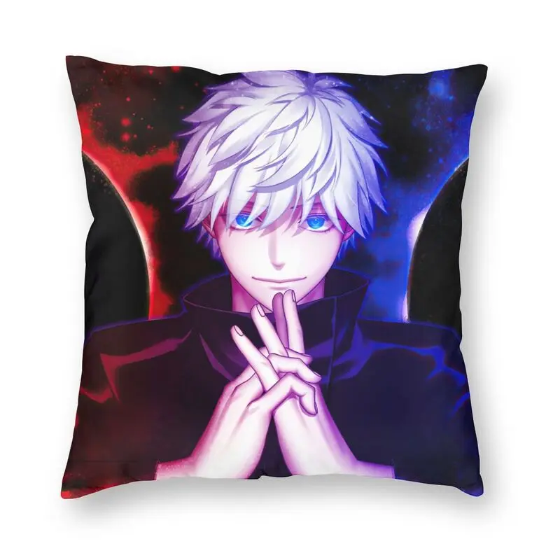 

Двухсторонняя наволочка для подушки с 3D рисунком из аниме, декоративная подушка для автомобиля