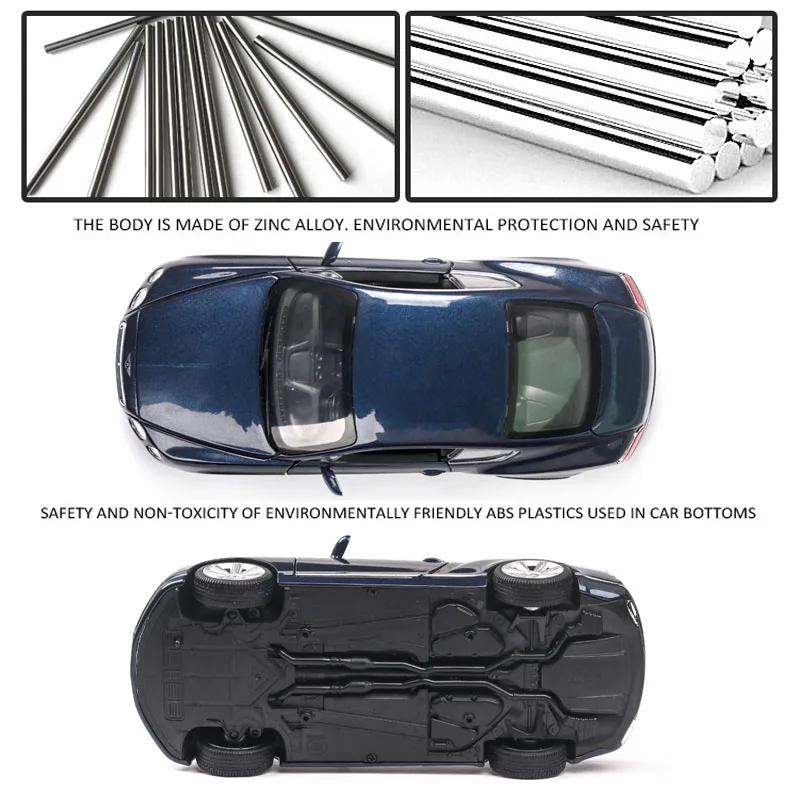 1:24 BENTLEYS GT W12 модель автомобиля из сплава звук светильник литье под давлением