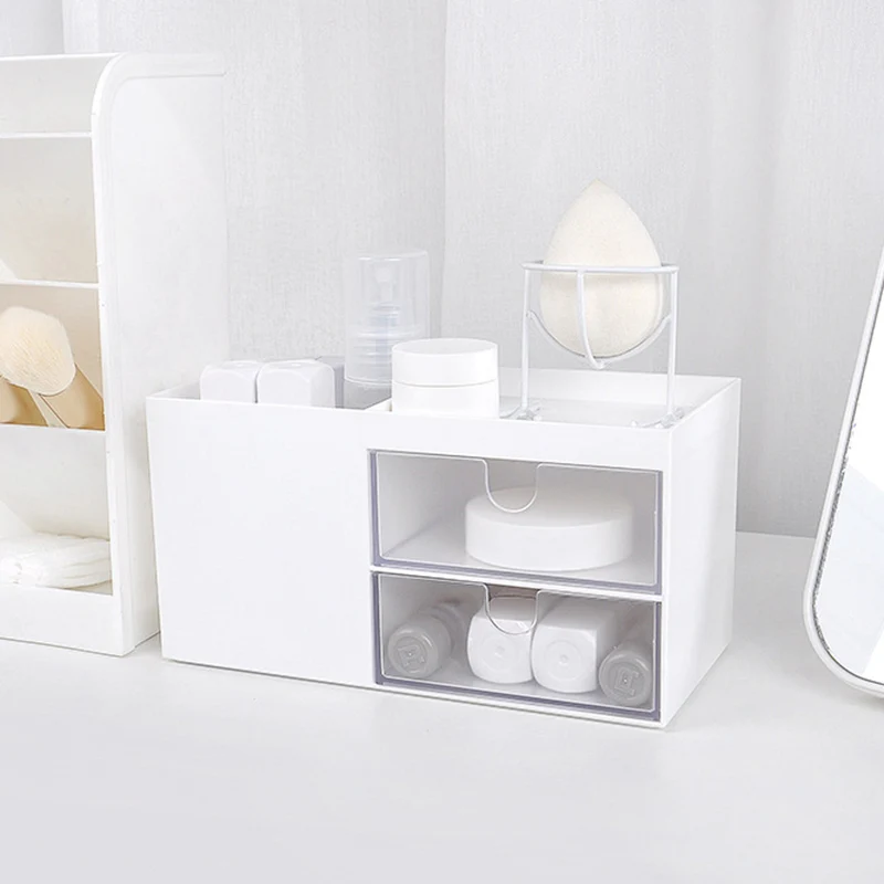 Ящик для хранения косметики настольный пластиковый ящик дома и офиса LB88| |