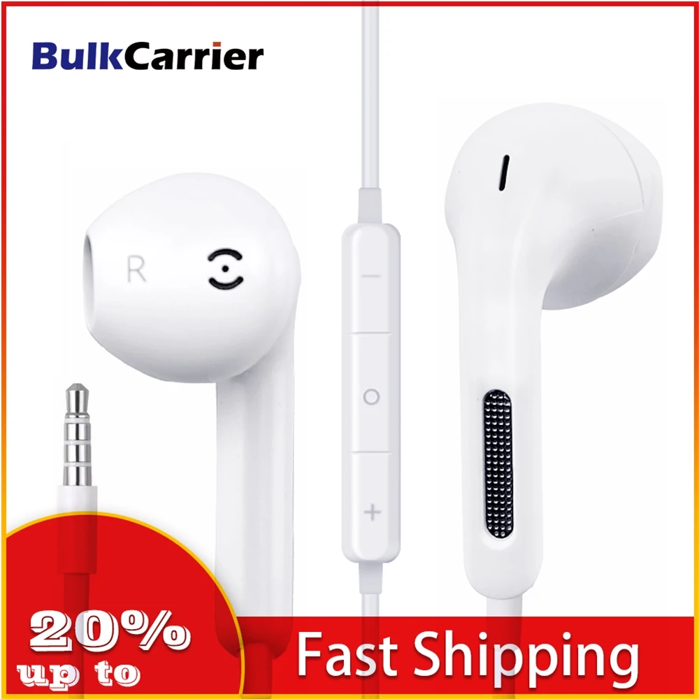 Auriculares con Microfono para Moviles Salida Jack 3 5 мм наушники Cascos для iPhone Samsung LG Xiaomi ASUS Huawei Moto