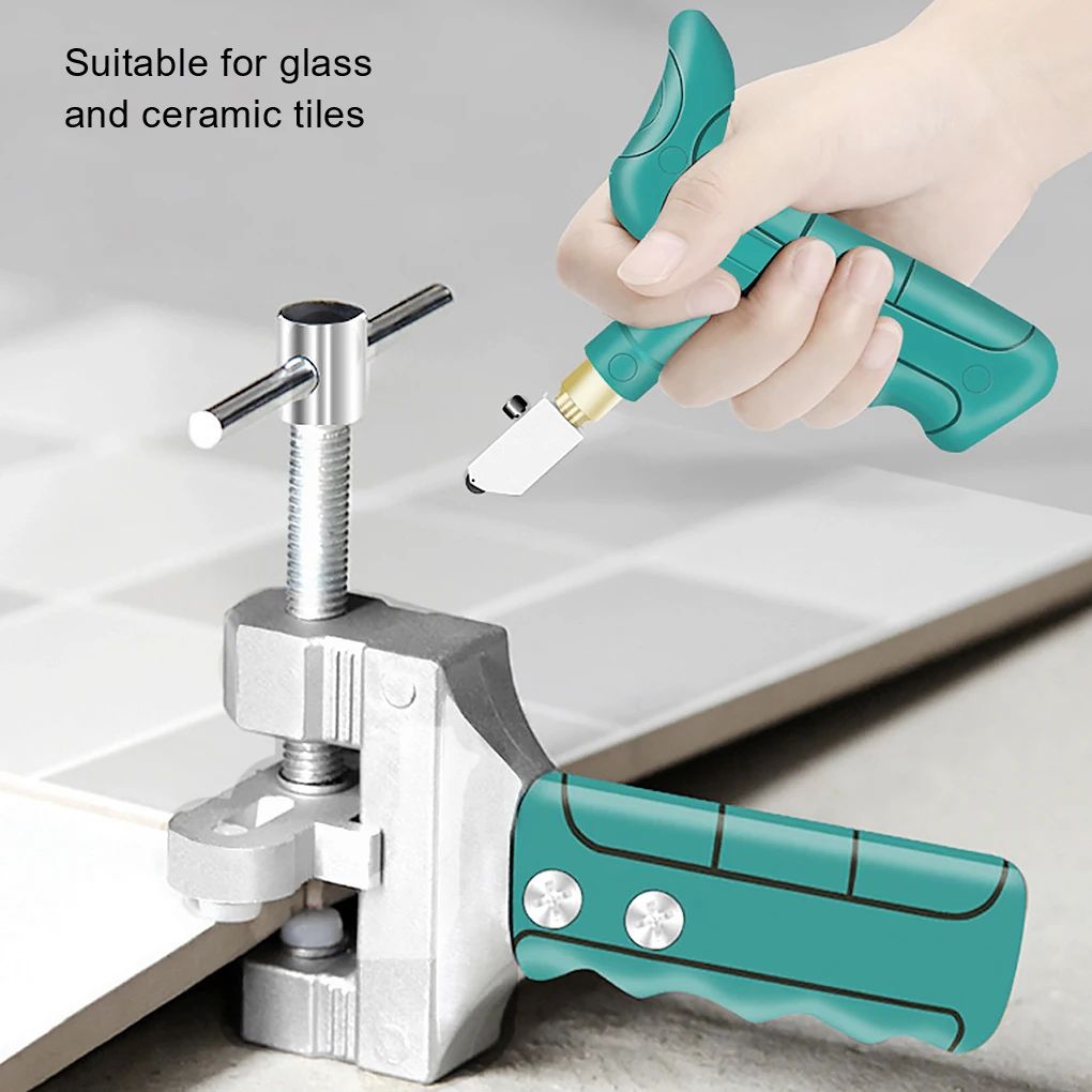 

Glass Slicers Manual Scribing Guide Tiler Opener Breaker Slicing Adjustable DIY Craft Breaking Tools Household Accessories