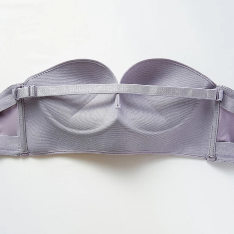 te mulheres sexy push up bra frente encerramento sem alas bralette lingerie sem costura invisvel sutis underwear 1/2 cup suti