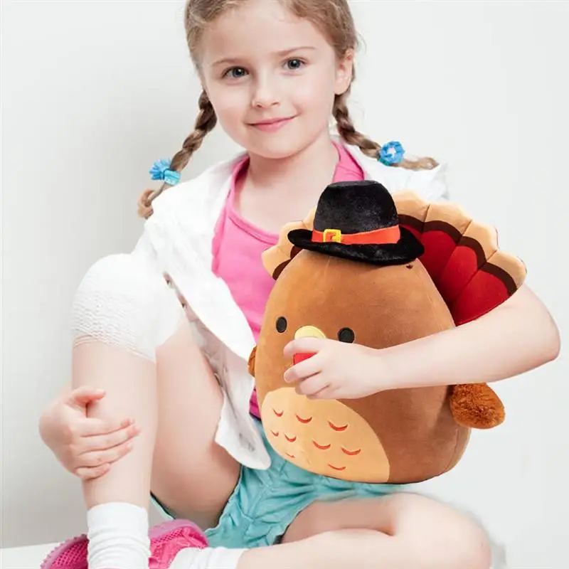 

30 см плюшевая милая игрушка индейка День благодарения мягкие плюшевые животные подушка кукла детские игрушки подарок для детей