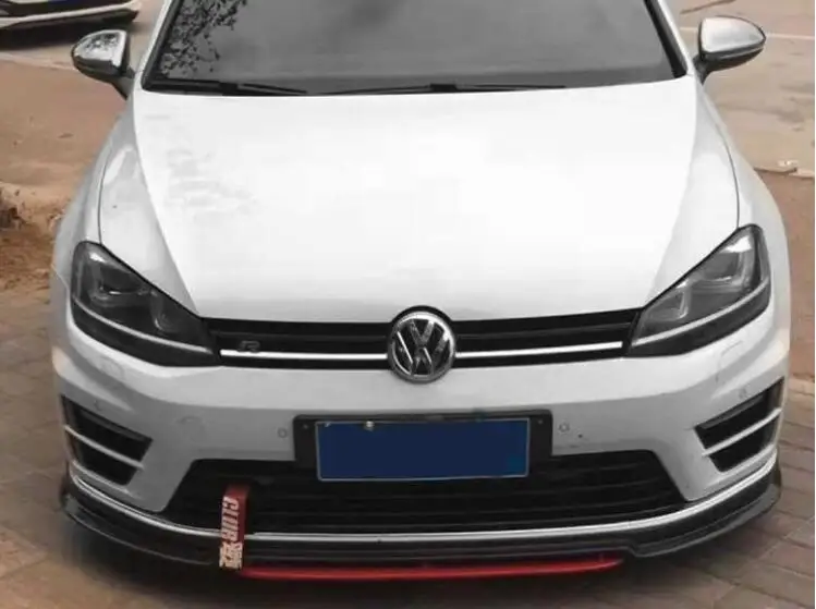 Задний спойлер для Volkswagen GOLF 7 5 задний ABS 2014 2018 передний бампер диффузор защита