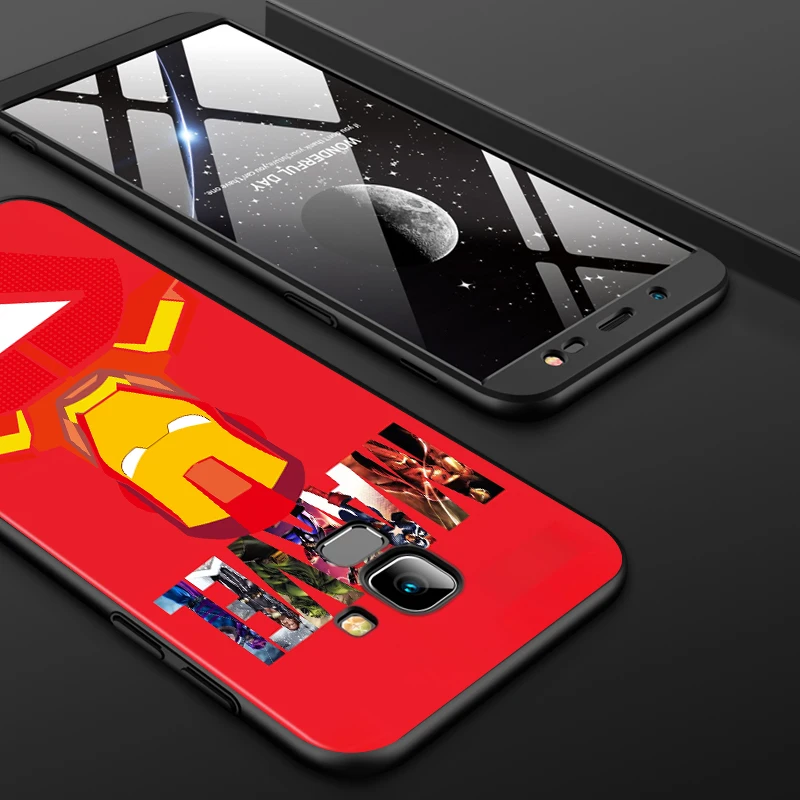 

Marvel-Iron Man for Samsung J2 J3 J4 J5 J6 J7 J730 J8 2015 2016 2017 2018 EU Duo Core Plus Prime TPU Black Phone Case