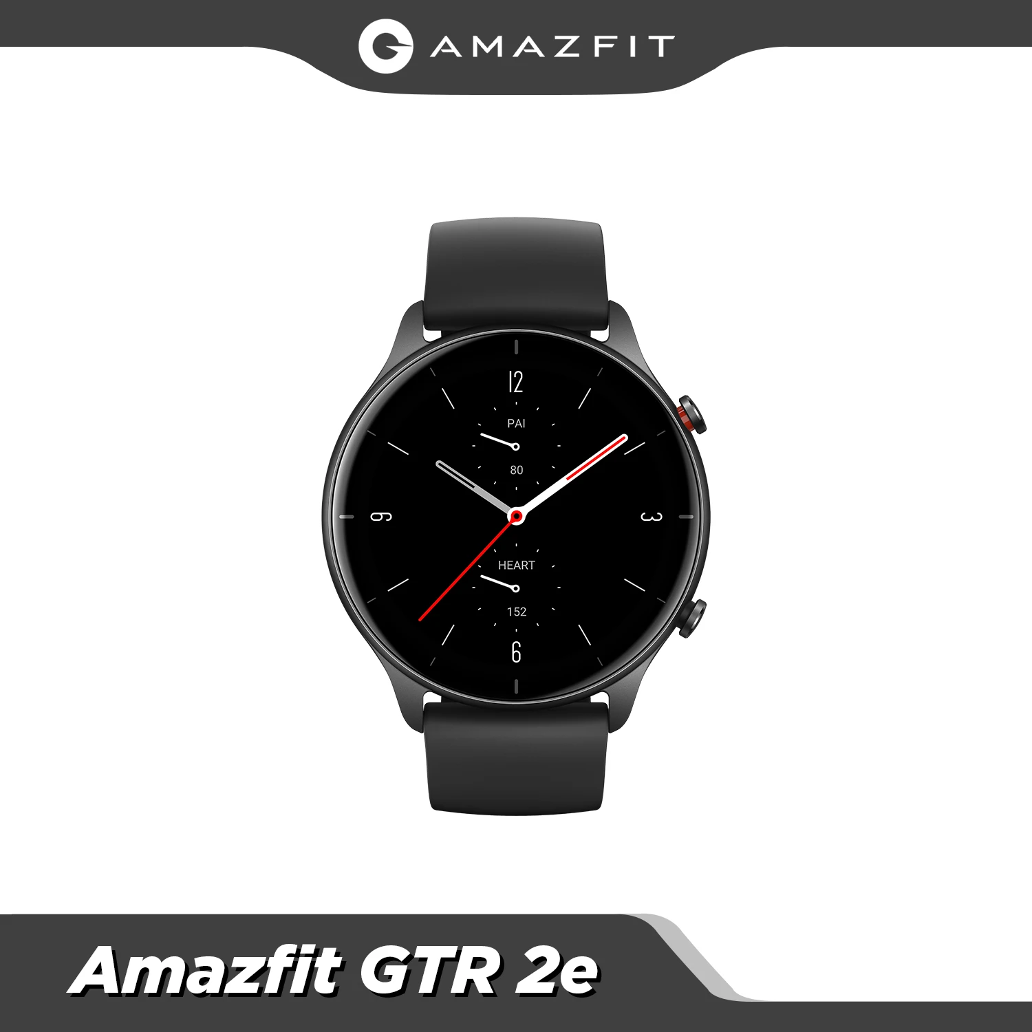 Get Global Version Amazfit GTR 2e Alexa Built-in Smartwatch 24 Days Battery Life 2.5 D Glass 5.0 Heart Rate Smart Watch