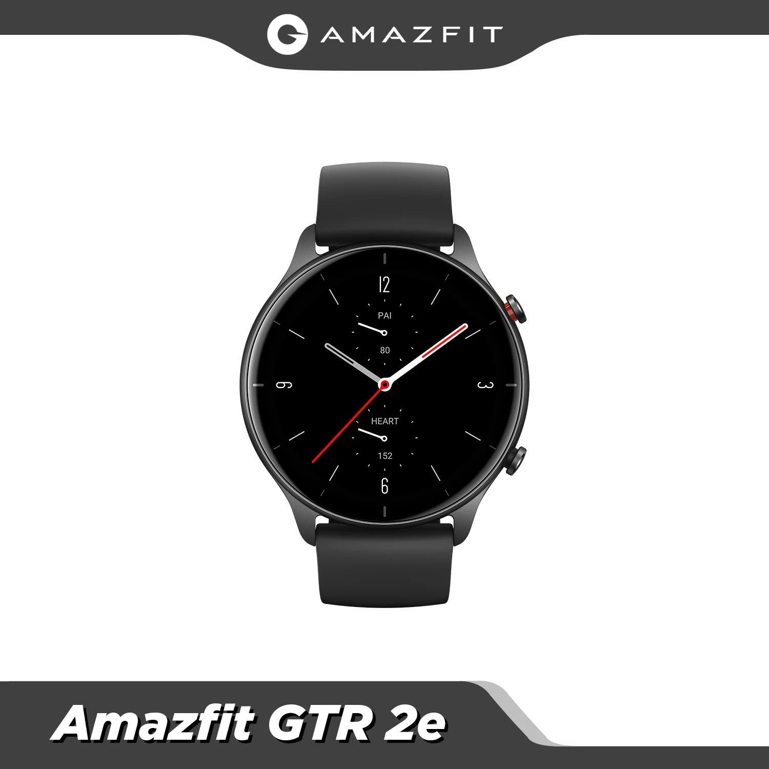  Умные часы Amazfit GTR 2e Alexa со встроенным аккумулятором 24 дня, 2,5 D стекло, 5,0 дюйма, пульсометр 