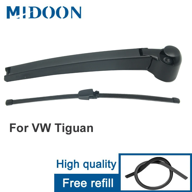 MIDOON Rear Wiper Arm &amp Blade for Volkswagen Tiguan 2007 2008 2009 2010 2011 2012 2013 2014 2015 2016 | Автомобили и мотоциклы