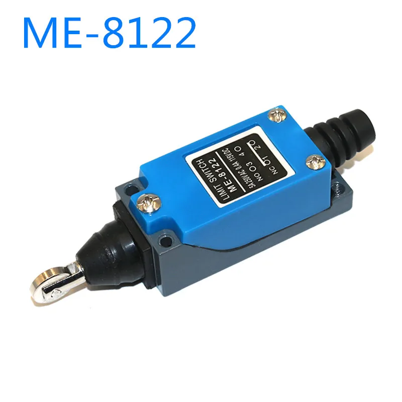 

ME-8122 NO NC Momentary Parallel Roller Plunger Actuator Limit Switch