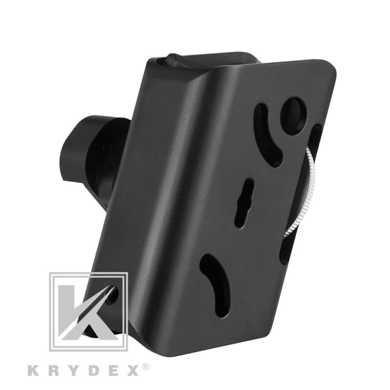 KRYDEX IPSC подсумок алюминиевый кобура маг USPSA соревнования съемки мульти-Угол регулировки скорости шутер пистолет гонки BK