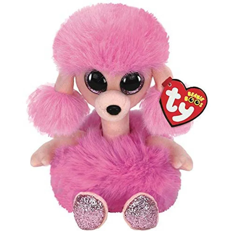 

Ty Camilla The Poodle (Glitter Eyes) Plush Animal Dog Toys Stuffed