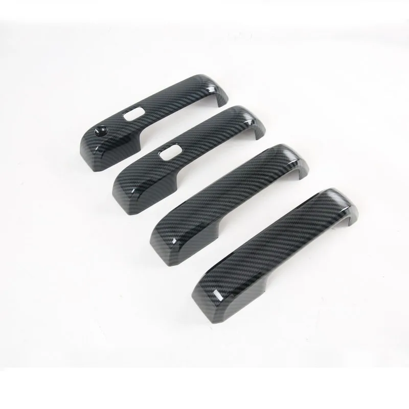 

Car Carbon Style Outer Door Handle Cover Trim Fit For Ford F-150 2016-2018