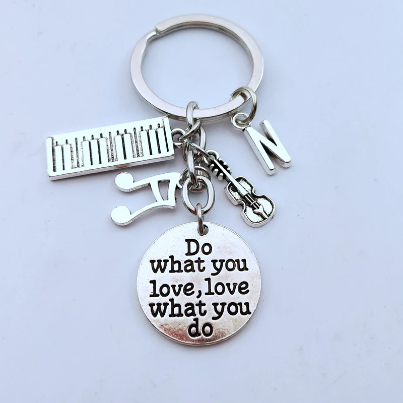 Новинка брелки для ключей с изображением учителя пианино музыкальный подарок