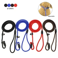 nylon pet dog leash rope adjustable outdoor pets running training safety leads for small medium dogs harness accessories