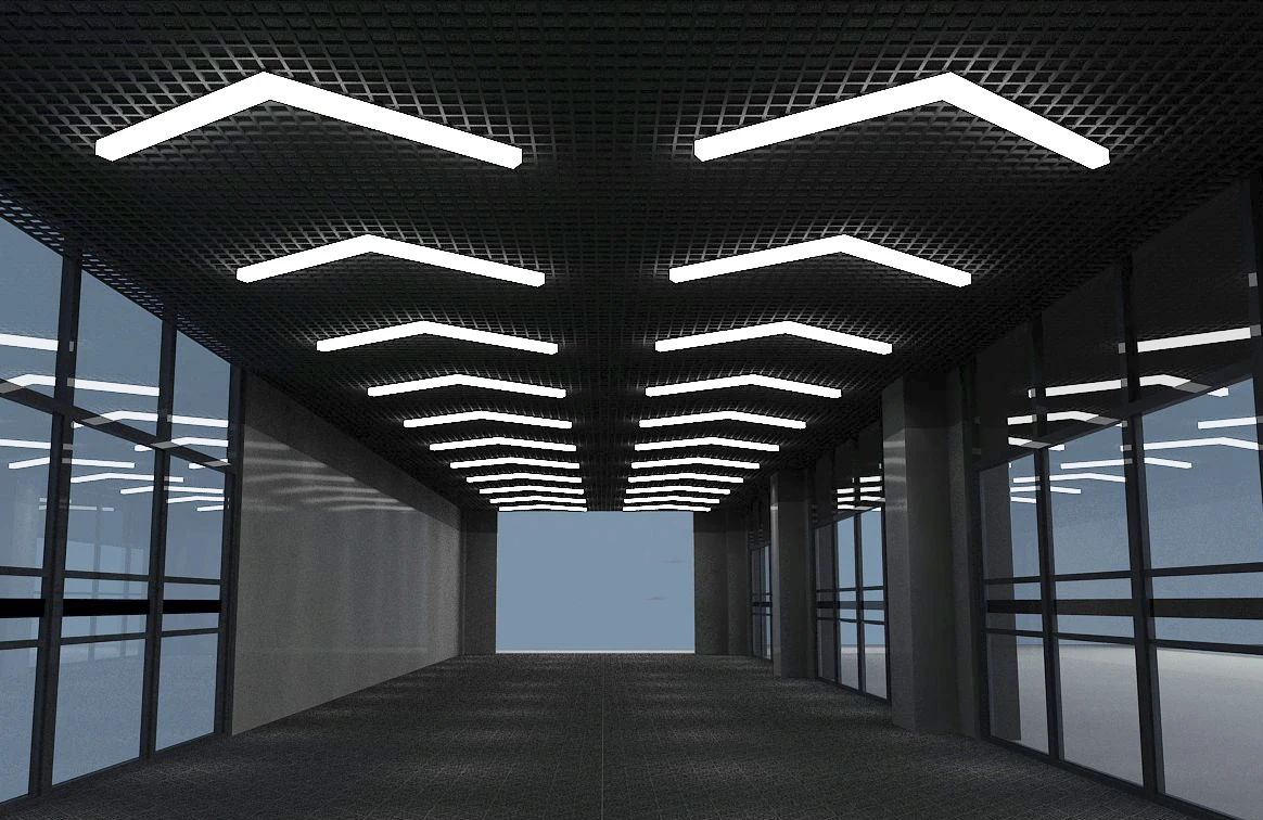 Светодиодный линейный светильник в форме стрелки высокой яркости 1 2 лм/Вт м для