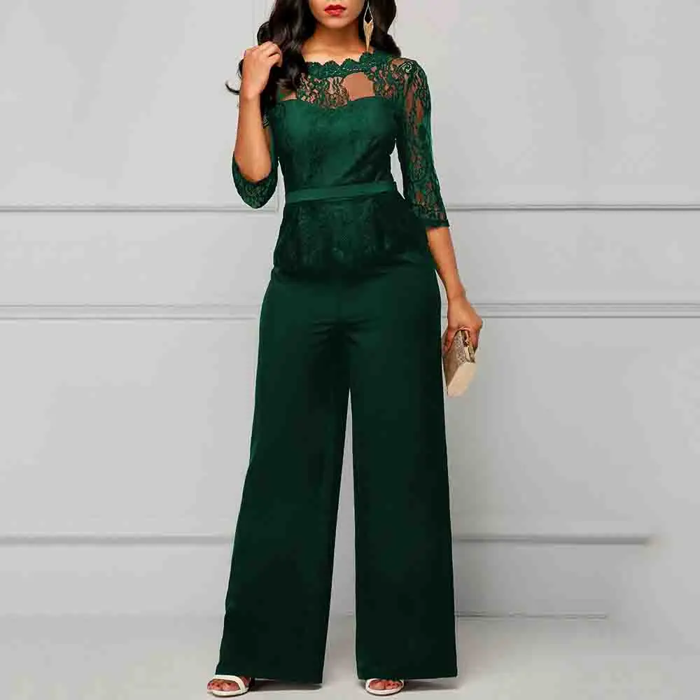 Сексуальный прозрачный кружевной сетчатый лоскутный женский красный длинный