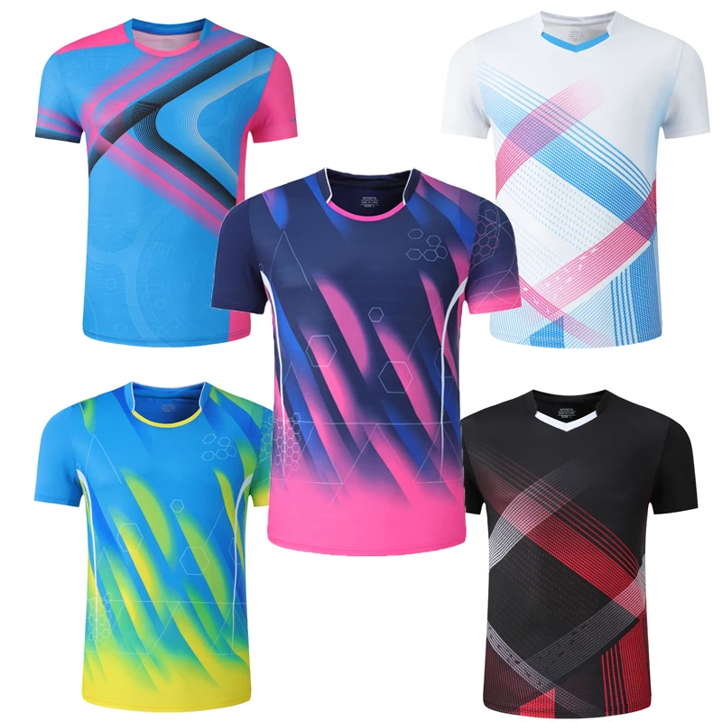 2021 New Tennis T-shirt Women / Men /kids , badminton / Table Tennis Shirt Skirt,Tennis Sportswear Shirt Shorts Uniforms