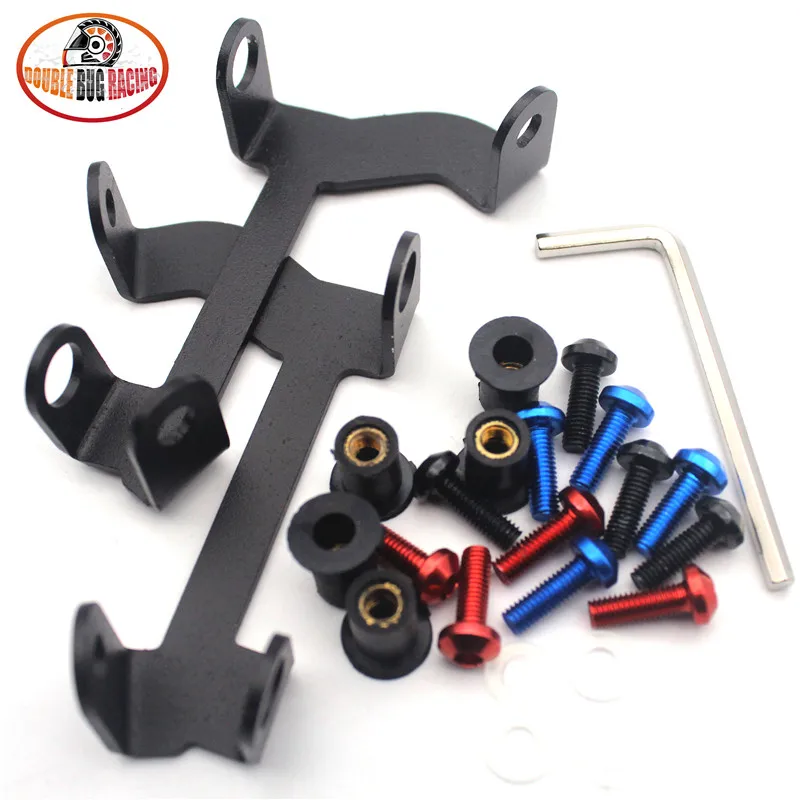 Мотоциклетные аксессуары черный экран на лобовое стекло отражатель ветрового