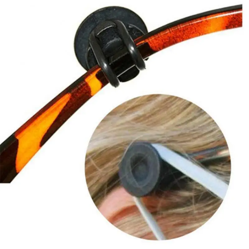 

New Glasses Buttons Silicone Eyeglass Hooks Ring Non Slip DIY Connector Strap Ear Hooks Mask Rope Sunglasses Cord Protect Ears