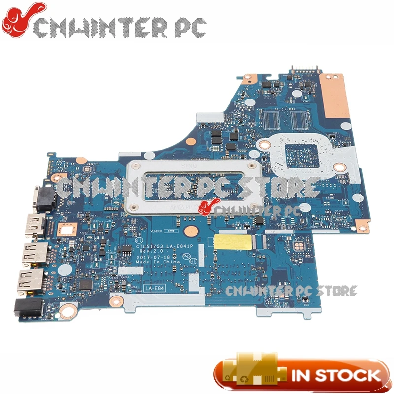 

NOKOTION Laptop Motherboard For HP Pavilion 15-BW 924721-001 924721-601 CTL51/53 LA-E841P E2-9000E CPU DDR4