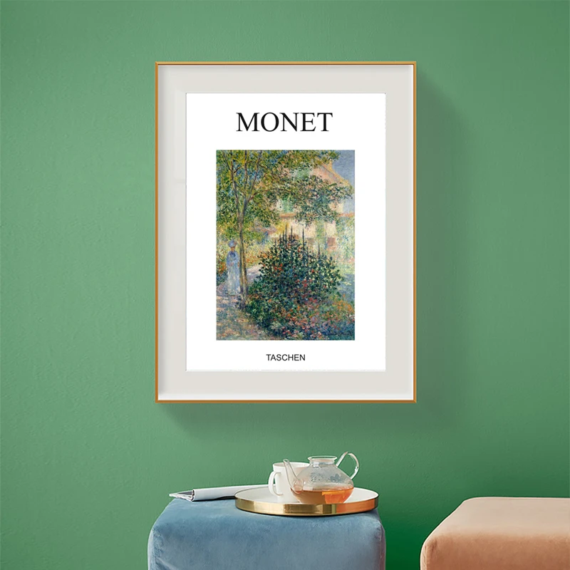 Классическая винтажная Абстрактная живопись постеры для выставки настенные