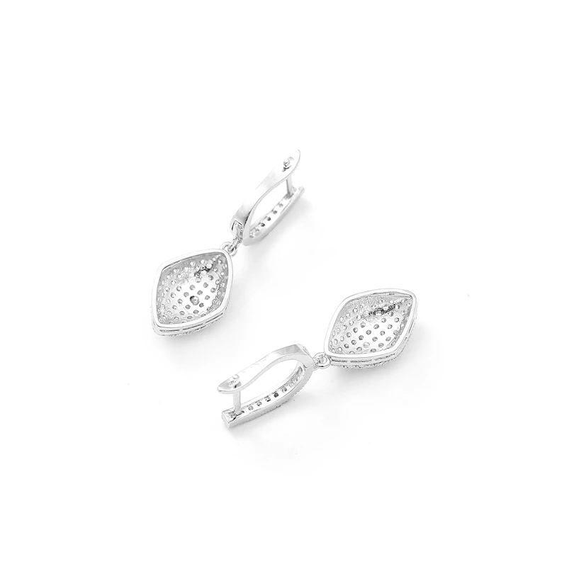 Высокое качество Для свадьбы серьги в виде колец Plt элегантные ювелирные изделия