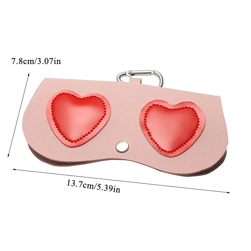 

Lovely Glasses Case For Women PU Leather Cute Cartoon Colorful Eye Glasses Bag Storage Protection Sun Glasses Box Wholesale