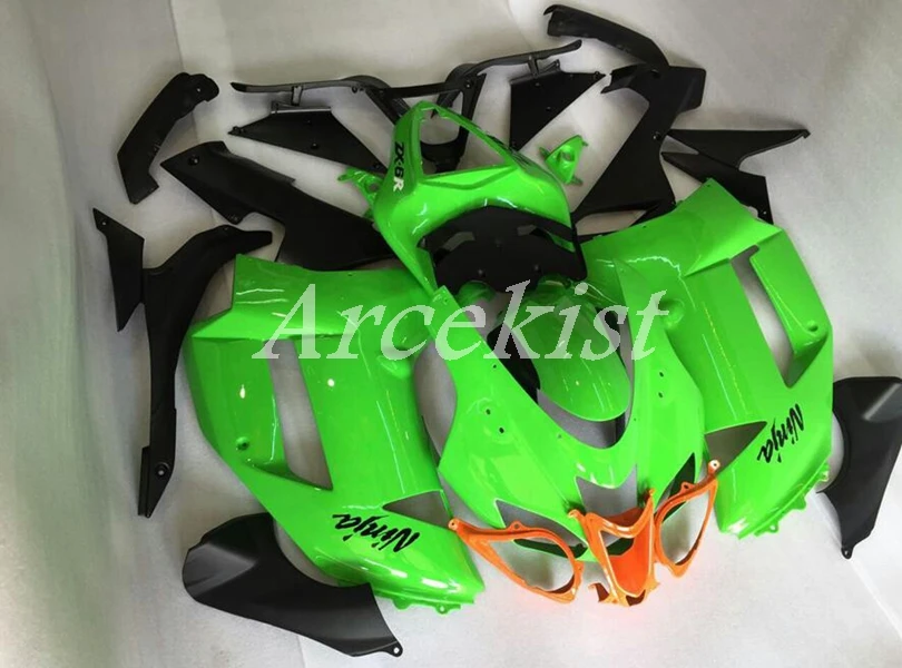 

Новинка из АБС-пластика для мотоцикла весь обтекатели комплект подходит для kawasaki Ninja ZX6R 636 2007 2008 07 08 6R ZX-6R кузов комплект зеленый крутые тачки