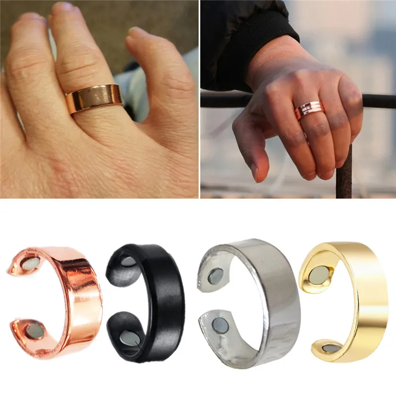 Матовое кольцо для сжигания жира с открытым ртом модное микро магнитное