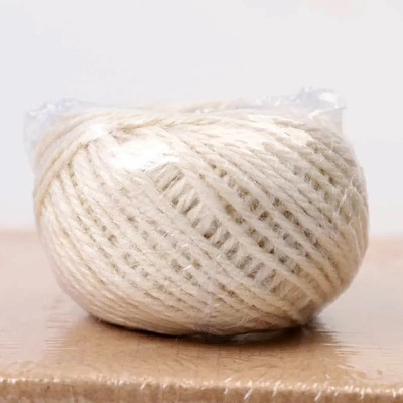 

Jute Rope 30Meter Natural Sisal 2mm Rustic Tags Wrap Wedding Decoration Crafts Twisted Rope String Cord Events Party Supplies