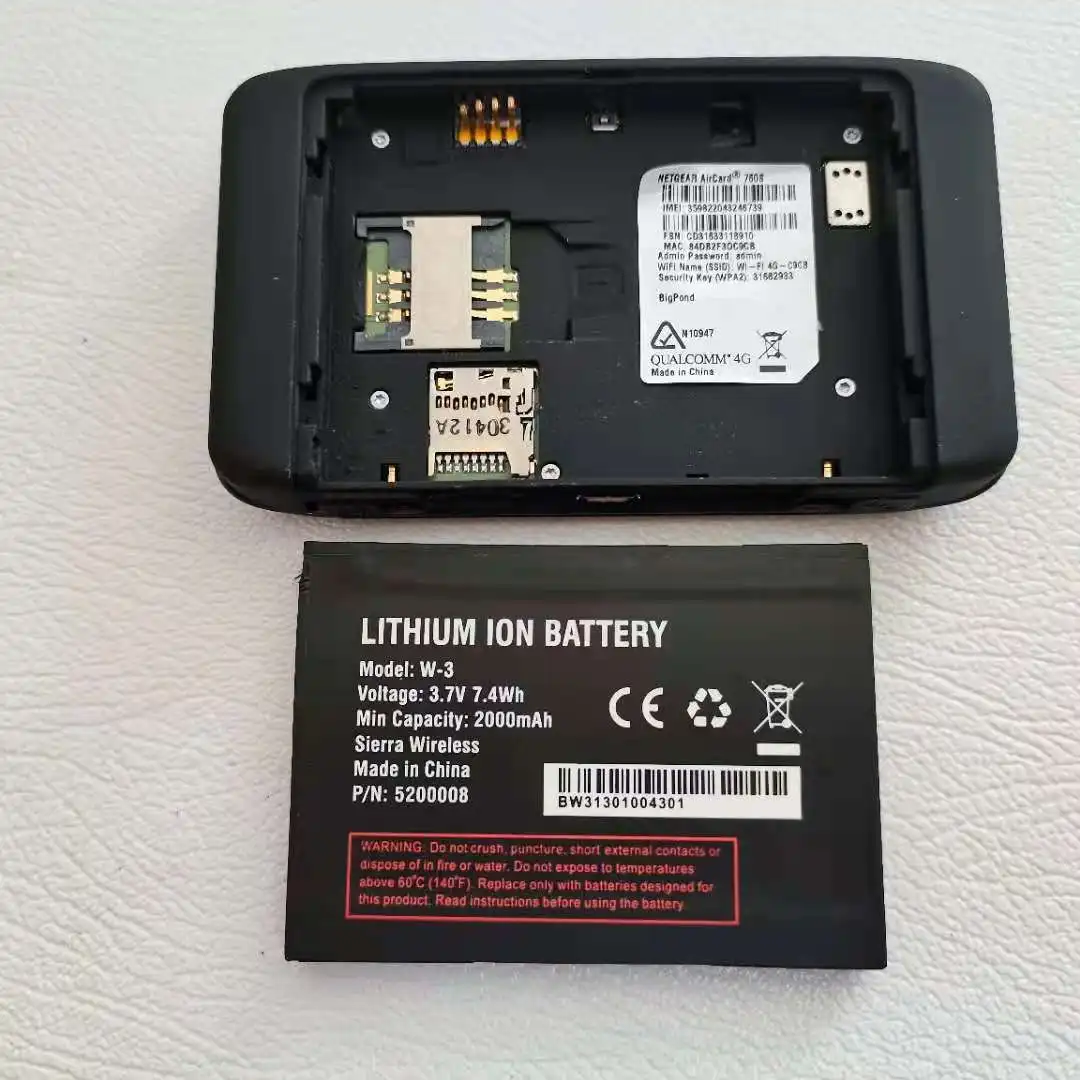 Старые AirCard 760S LTE 100M 4G mifi роутер + слот для Sim-карты 3g wifi 760s | Компьютеры и офис