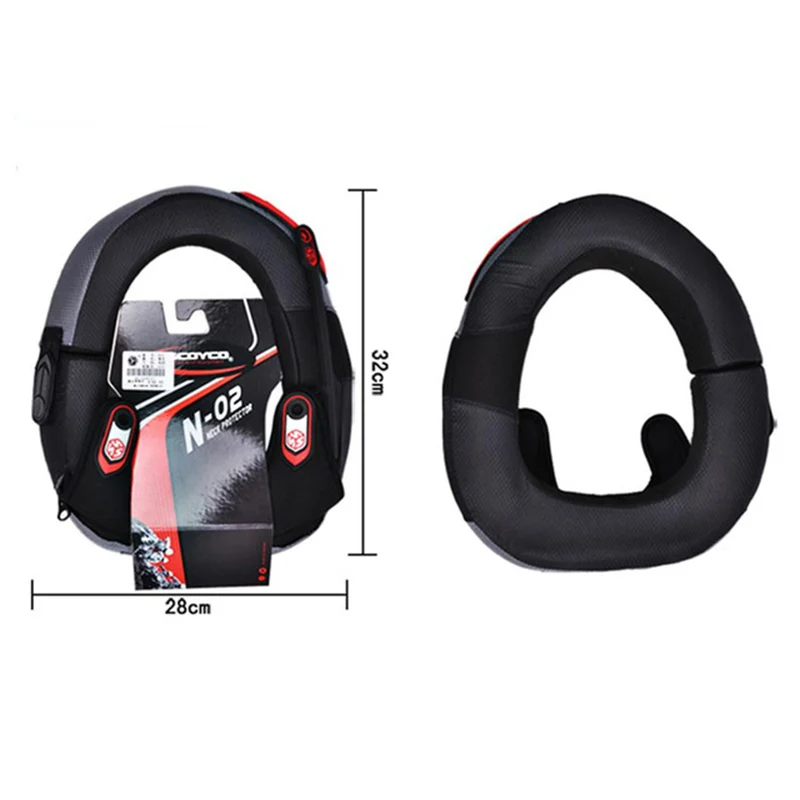 

Scoyco N02 Motorcycle Neck Motocross Neck Protector Motorbike Brace Protection MX ATV MTB Off Road Neck Protective Gears pads