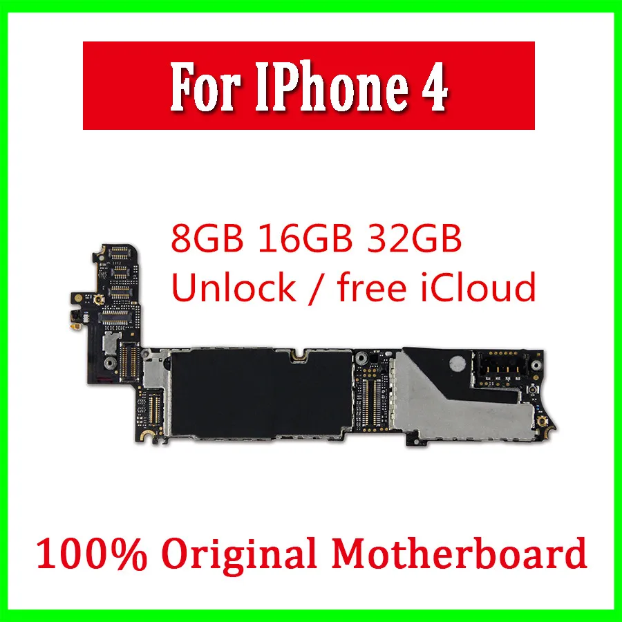 Материнская плата для iPhone 4 4s 5 5s 5c материнская разблокированная с системой IOS