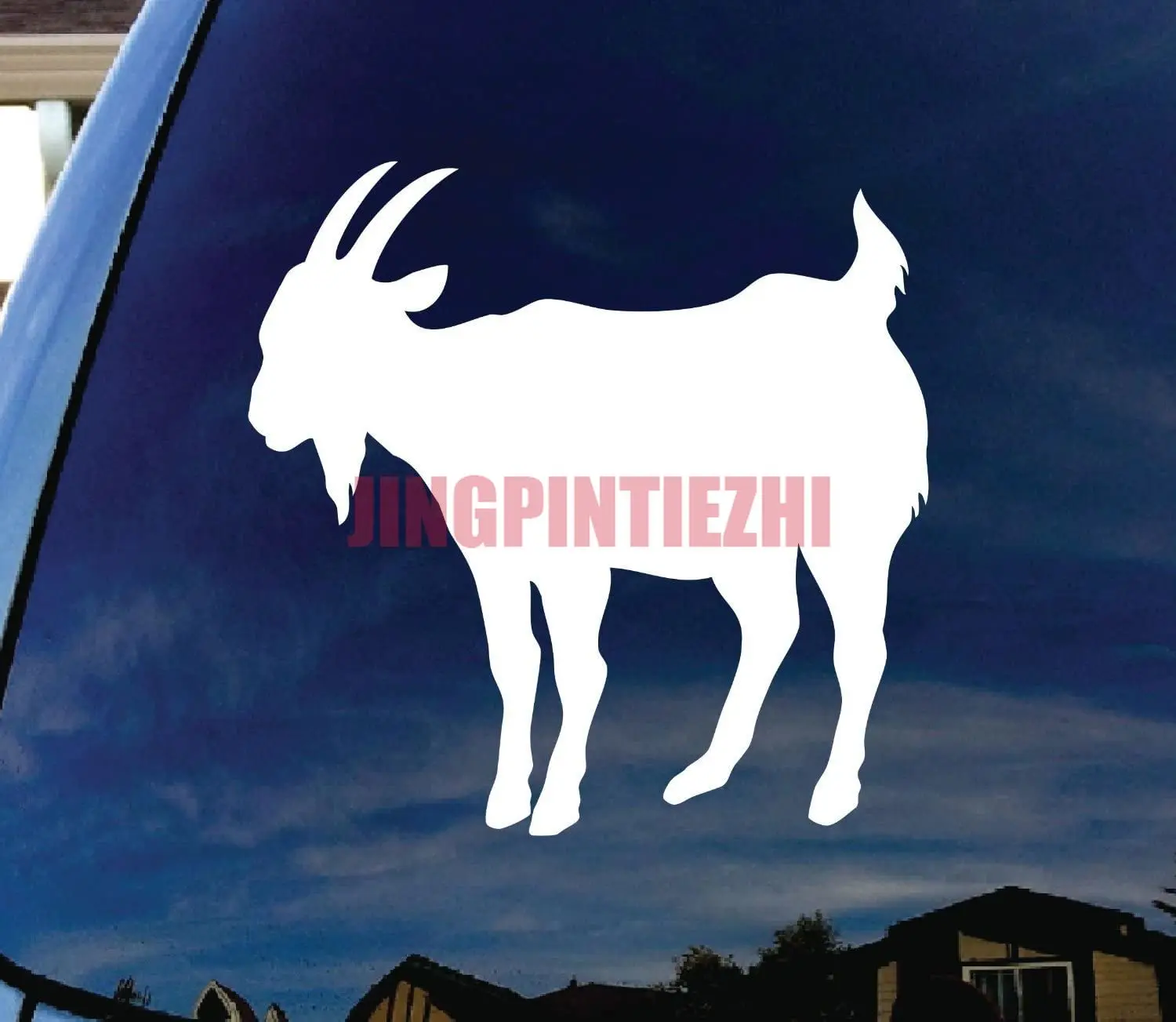 

Personality Car Sticker Goat Car Window Vinyl StickerCar Window Body Decorative Stickers Accessories