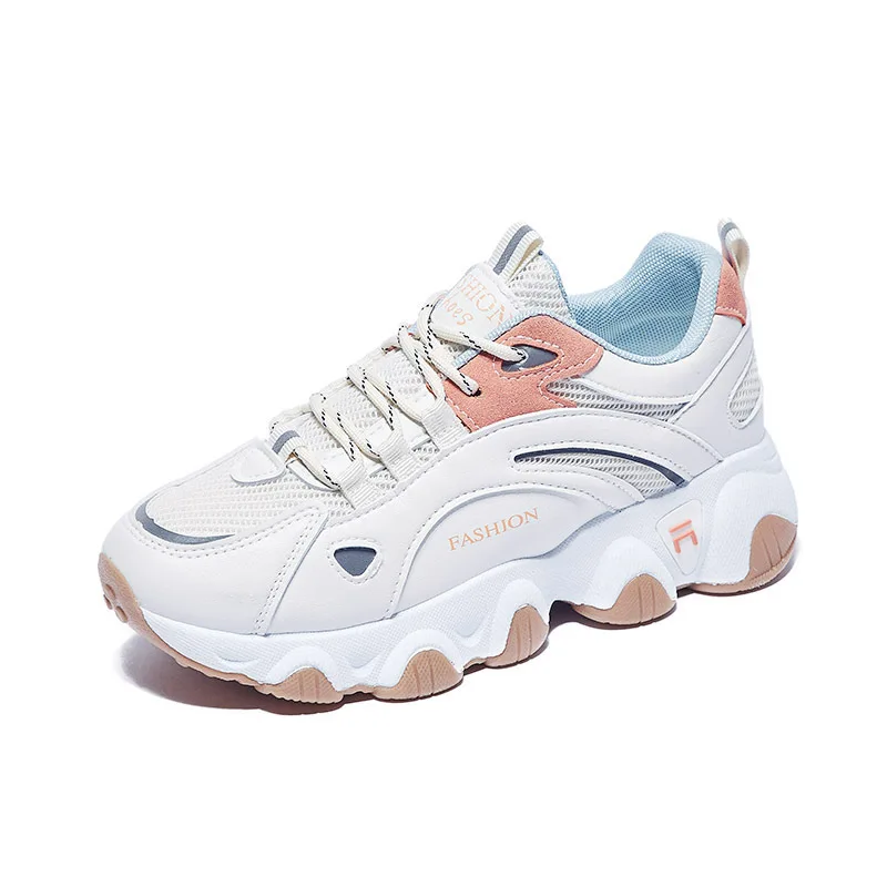 

Hot sale trend comfortable women's shoes spring 2021 new woman vulcanize shoes Women's sneakers casual shoes platform sneakers