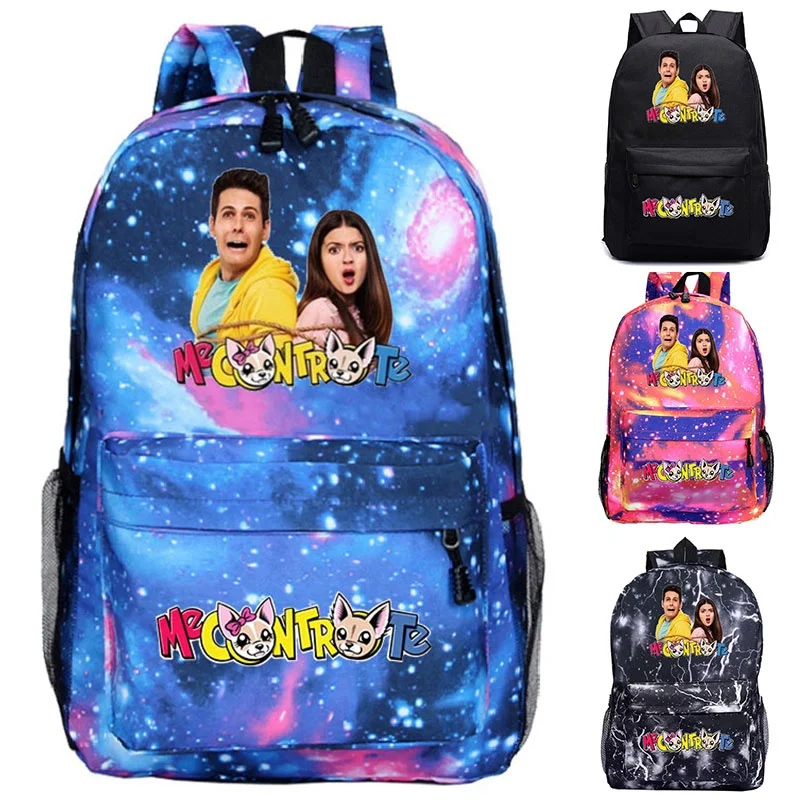 Boys Girls School Knapsack Hiking Travel Backpacks For Teens