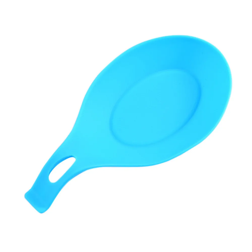 Силиконовая ложка подставка Творческий изоляции отдых термостойкие подставки
