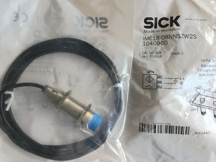 

100% new original sick Proximity switch IME18-08NNSZW2S IME18-08NPSZW2S