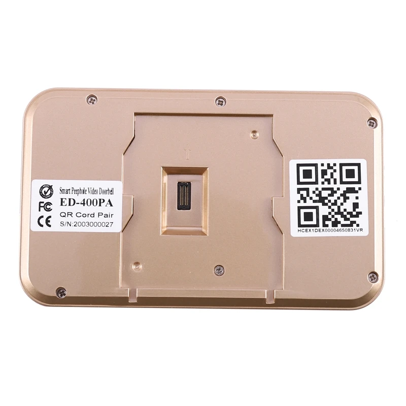 Дверной видеоглазок Wi-Fi 4 3 дюйма 720P ночное видение | Обустройство дома