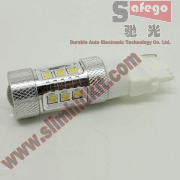 Safego 1 шт. высокое качество 80 Вт светодиодный T25 3156 3157 T20 7440 светодиод стоп
