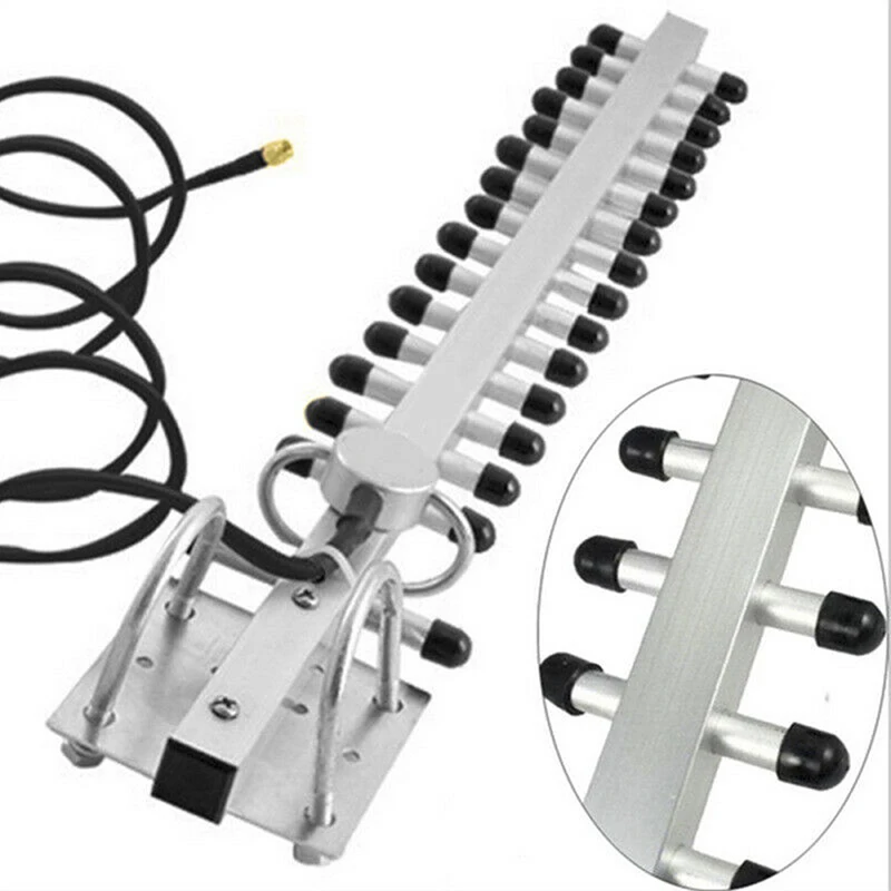 Hot sale 2.4Ghz WiFi Antenna 25dBi RP SMA Outdoor Wireless Yagi Directional Booster Amplifier Modem Cable | Компьютеры и офис