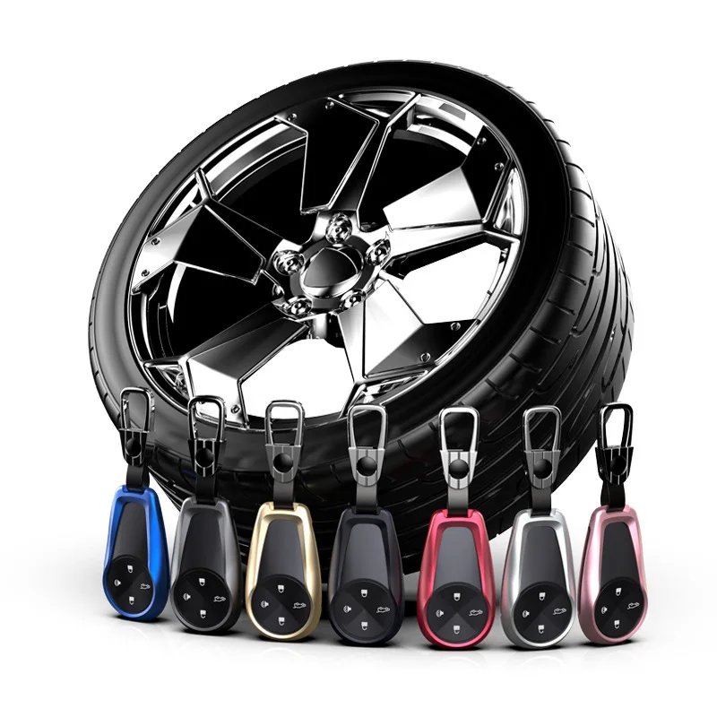 

Suitable for NIO ES8 key holder ES6 refit bag decorative buckle car shell metal key holder key holder