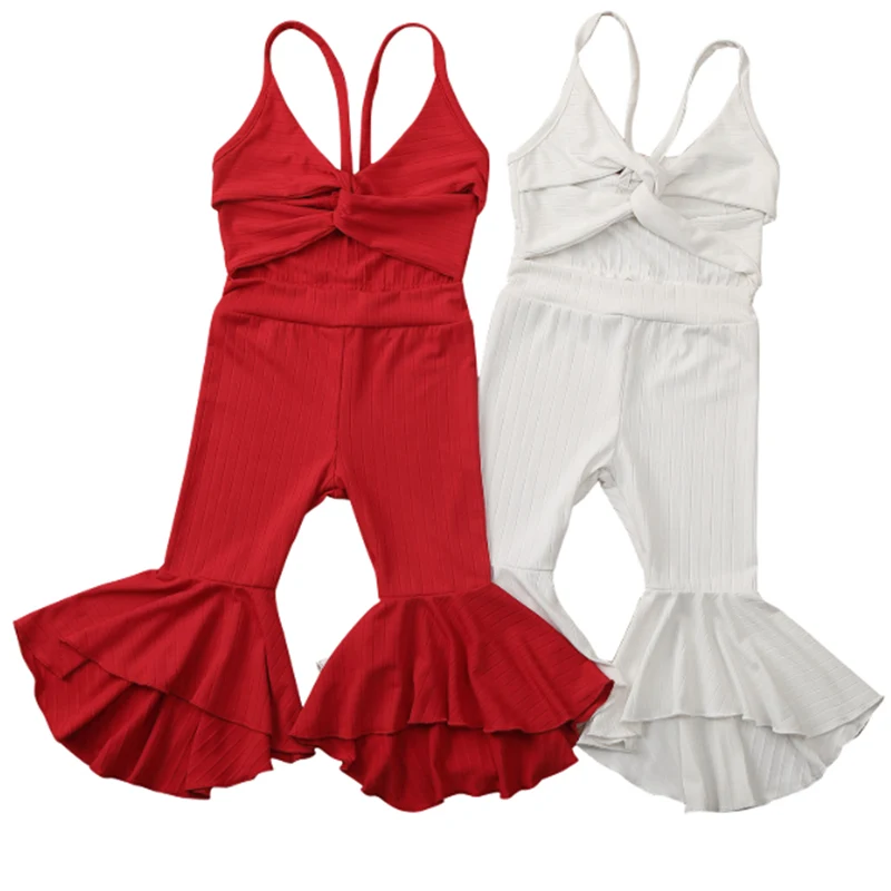 Комбинезон для маленьких девочек комбинезон красного белого цветов с