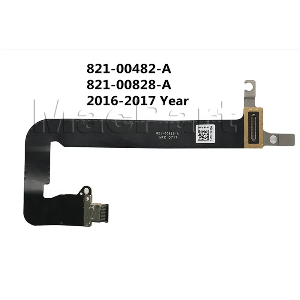 Оригинальный 821-00077-A 821-00482-A 821-00828-A разъем платы постоянного тока с кабелем для MacBook