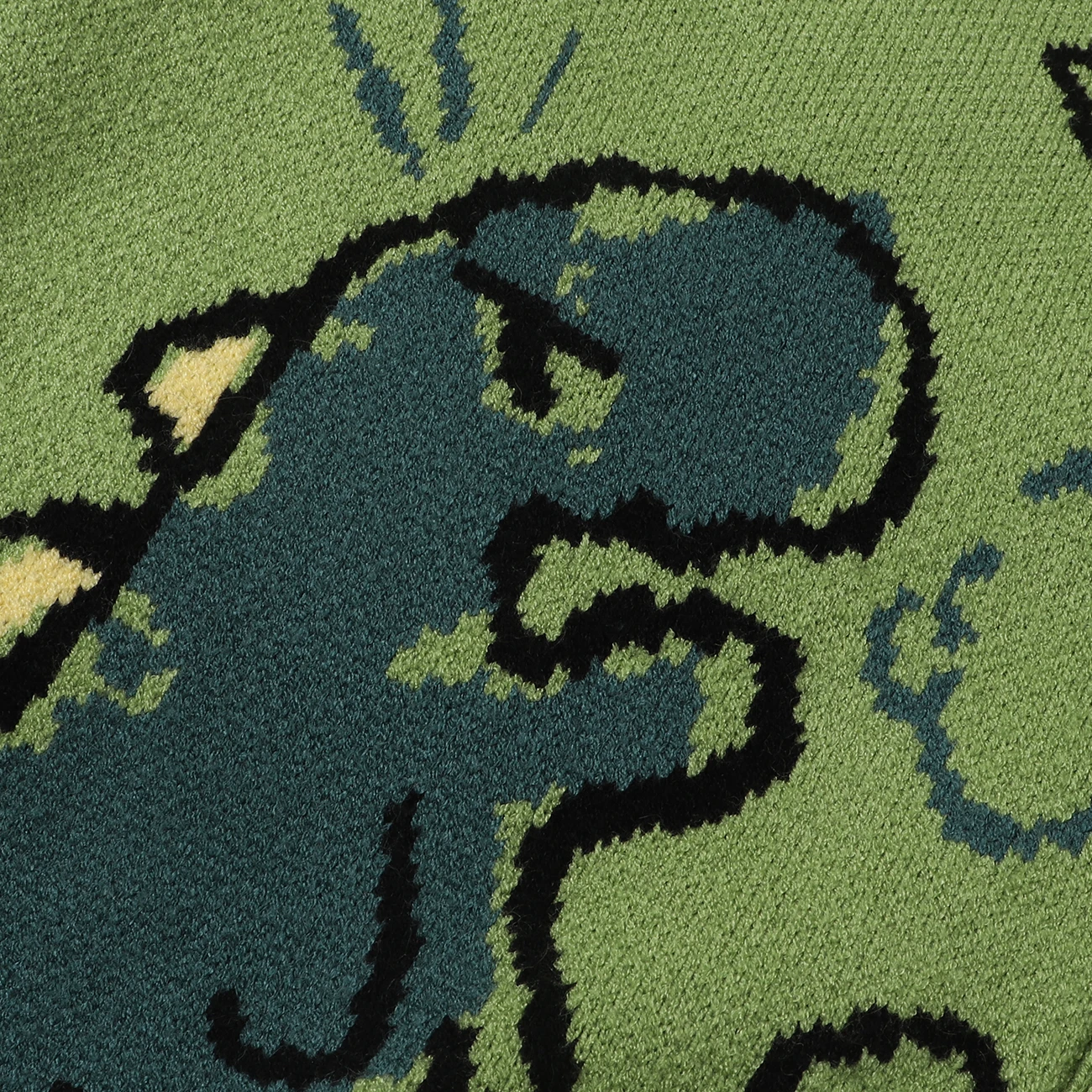 Кардиган оверсайз TEDSN вязаный свитер с динозавром уличная одежда Свободный Топ