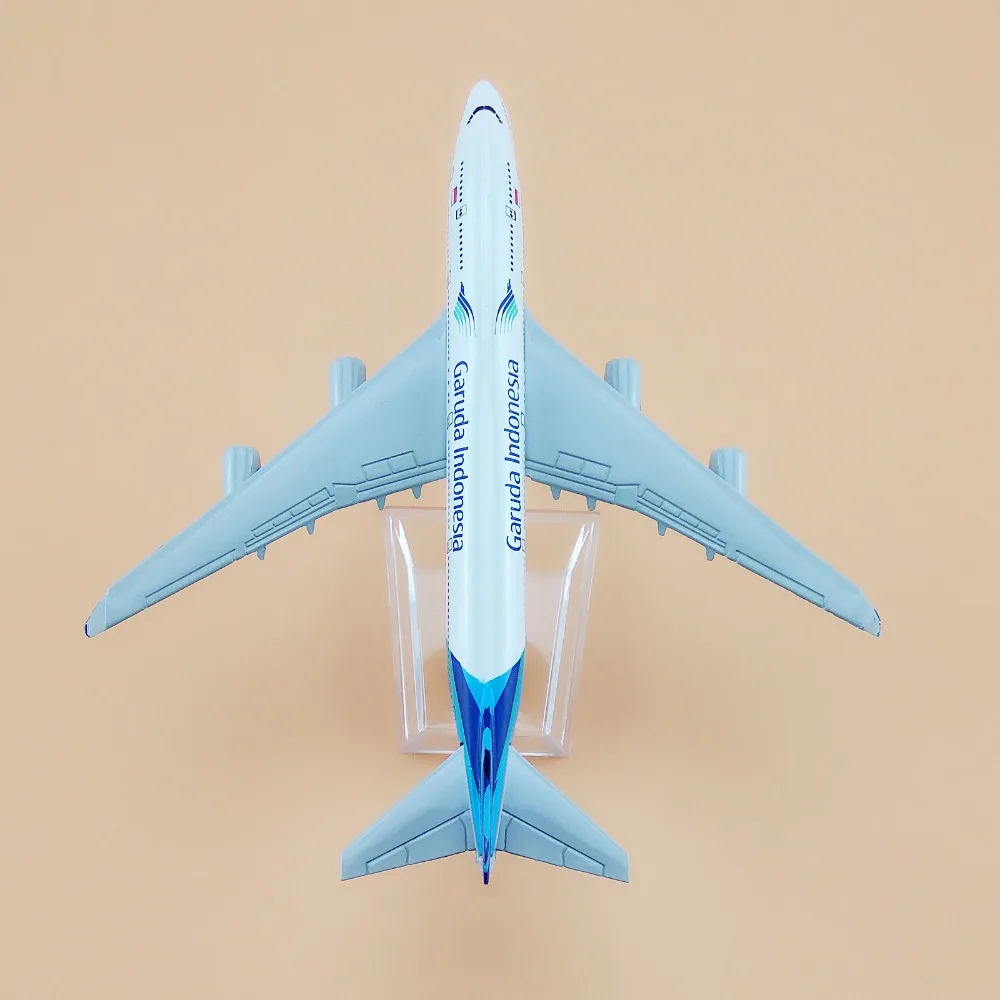 16 см Air Garuda Indonesia B747 Boeing 747 Airways Airlines металлический сплав модель самолета литой под