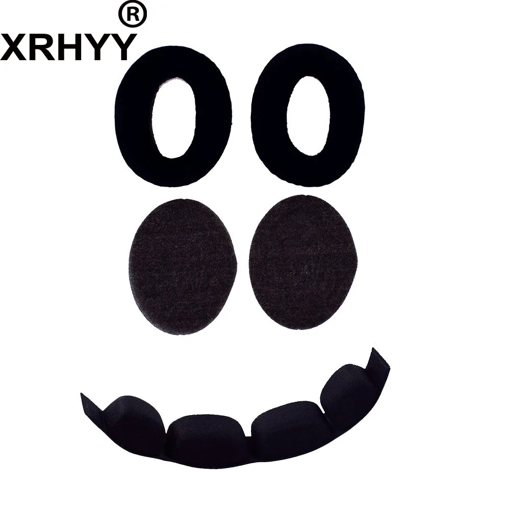 Сменные бархатные наушники XRHYY с налобным креплением для наушников Sennheiser HD545 HD565